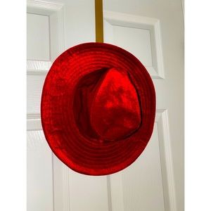 One size fits all, Hot Red Classic Cowboy Hat